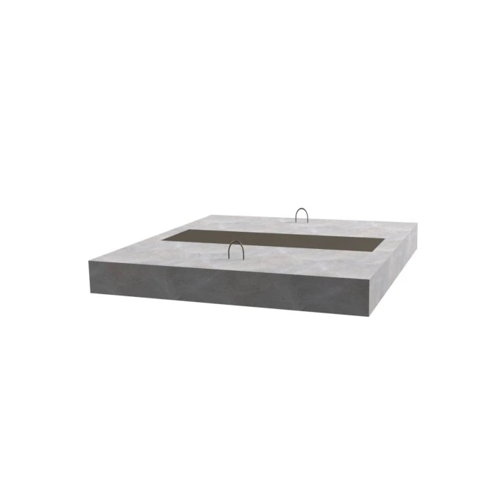 Подкладная плита бетонная ПП 51-51
