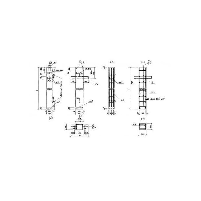 Колонна железобетонная КЛмв 285